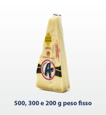 Grana Padano in porzioni a peso fisso